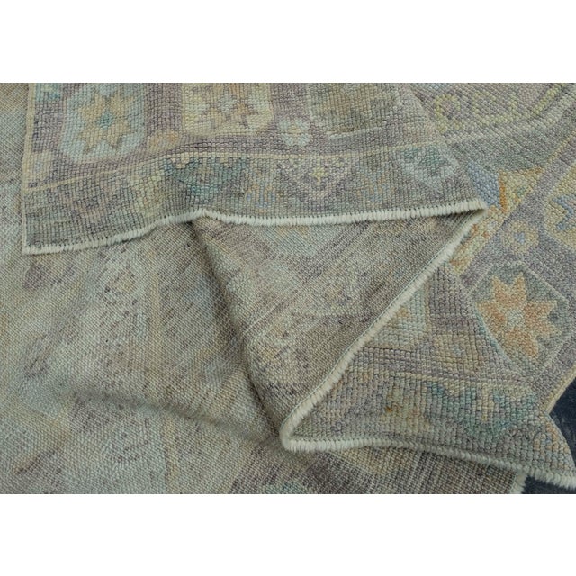 Textile Turkish Oushak Rug 8'7" x 12'5" #18659 For Sale - Image 7 of 8