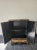 1950s Chinoiserie Hand Painted Elegant Gold Leaf Chinese Cabinet For Sale - Image 4 of 12
