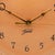 1950s 1950s Pink "Apricot" Fiestaware Ceramic Plate Wall Clock by Homer Laughlin For Sale - Image 5 of 8