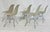 Cream Set of Five Charles & Ray Eames Molded Shell Chairs for Herman Miller, Usa 2016 For Sale - Image 8 of 18