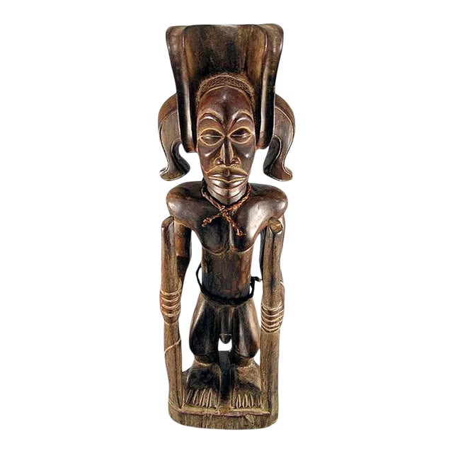 Chibinda Ilunga Figure Chokwe Angola African Tribal Art For Sale
