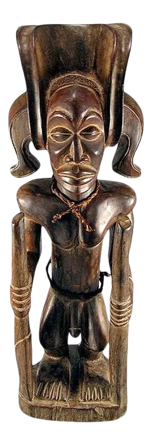 Chibinda Ilunga Figure Chokwe Angola African Tribal Art
