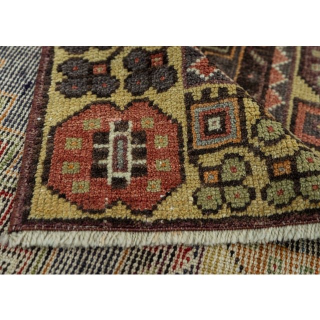 Turkish Vintage Rug 3'2" x 5'4" #20578 For Sale In Houston - Image 6 of 8