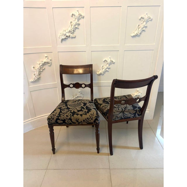 Antique Regency Mahogany Dining Chairs, 1815, Set of 4 For Sale - Image 11 of 16