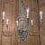 Pair Tuscan Style Hand-Painted Wooden Chandeliers For Sale - Image 4 of 13