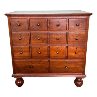 Lexington Bob Timberlake Cherry Apothecary Style Nightstand / Bachelor’s Chest For Sale