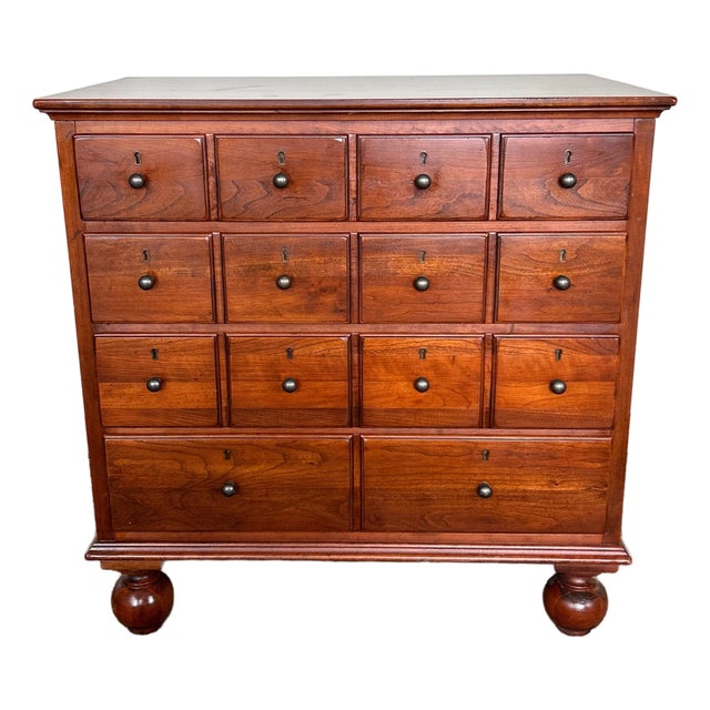 Lexington Bob Timberlake Cherry Apothecary Style Nightstand / Bachelor’s Chest For Sale