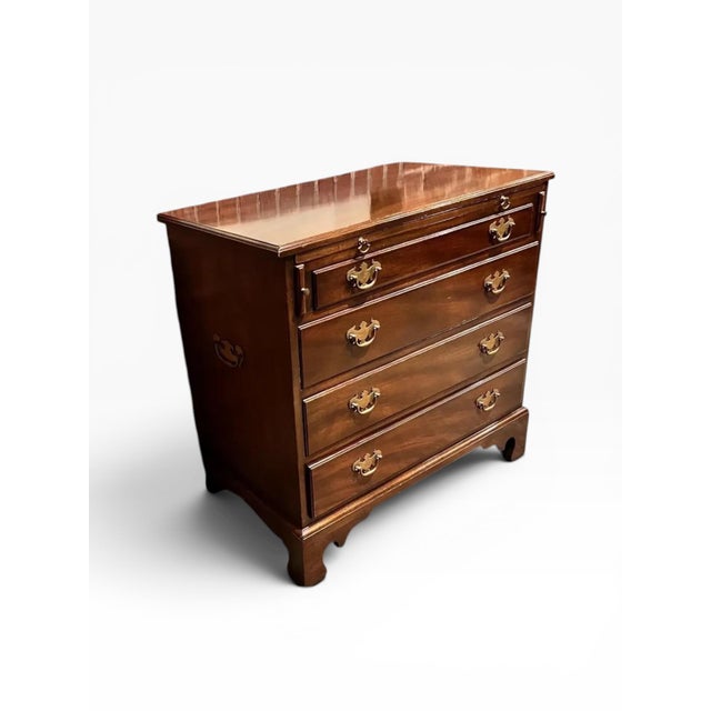 Chippendale 1970s Kittinger Furniture Company Chippendale Chest of Drawers For Sale - Image 3 of 12