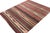 Rug & Kilim Vintage Azerbaijani Kilim With Beige-Brown and Red Stripes - Rug & Kilim For Sale - Image 4 of 7
