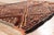 Oxblood Red Vintage Zayane Beni M'Guild Moroccan Rug, 06'09 X 09'07 For Sale - Image 8 of 10