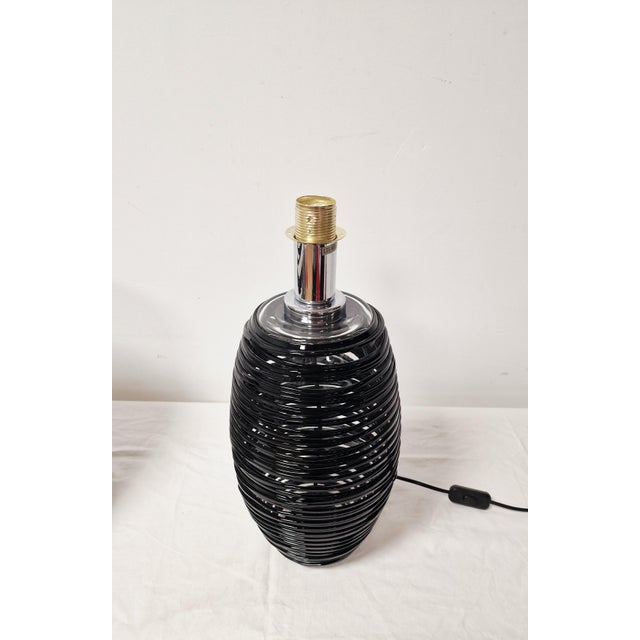Damasco Collection Table Lamp in Glass from Vistosi, Italy, 1990s For Sale - Image 11 of 12