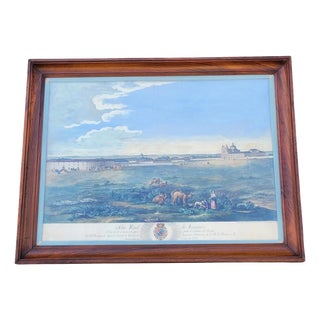Domingo De Aguirre, Sitio Real De Aranjuez, 1800s, Paper For Sale