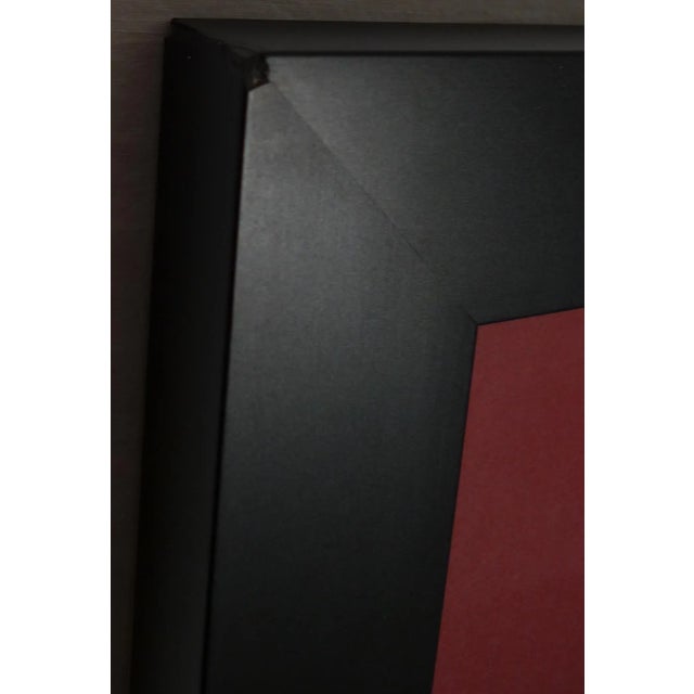 Abstract 2010s Abstract Expressionist Framed Painting, a Quadriptych Limited Edition by J. Barlow For Sale - Image 3 of 6