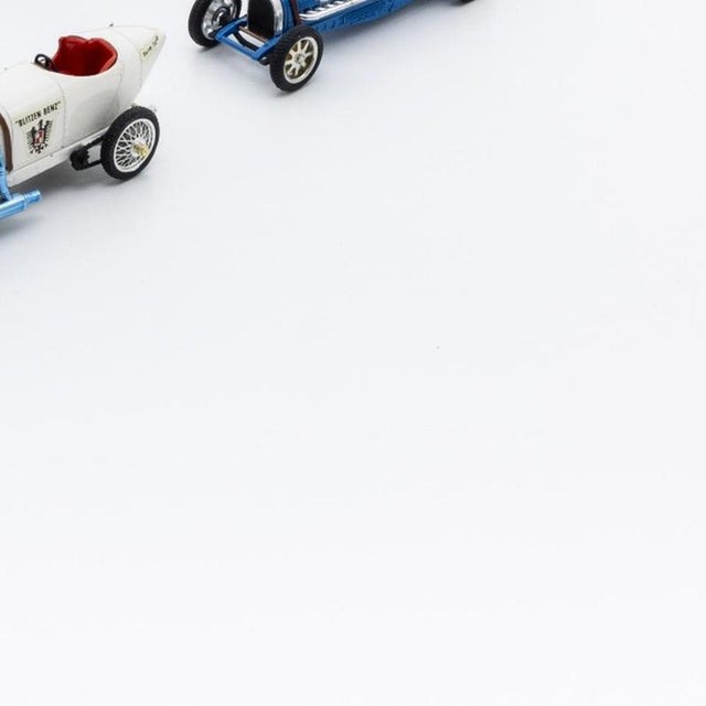 Vintage European Miniature Cars, Set of 4 For Sale - Image 5 of 6