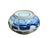 Ceramic Tiny Small Blue White Oriental Graphic Porcelain Jar For Sale - Image 7 of 8