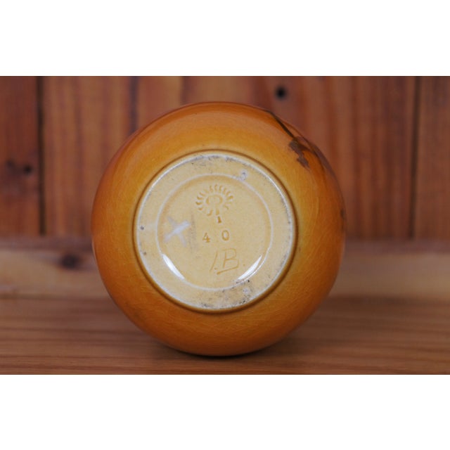 Antique 1901 Art Nouveau Rookwood Irene Bishop Oak Leaf Vase Urn For Sale - Image 6 of 11