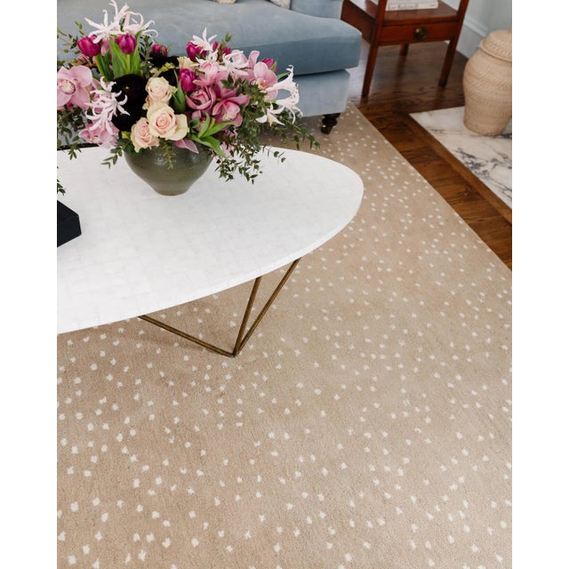 Erin Gates by Momeni Woodland Antelope Beige Hand Tufted Wool Area Rug2'6" X 12' Runner For Sale In Atlanta - Image 6 of 12