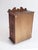 Small Antique Dutch Art Nouveau Folk Art Carved Wood Apothecary Cabinet, 1920s For Sale - Image 6 of 9