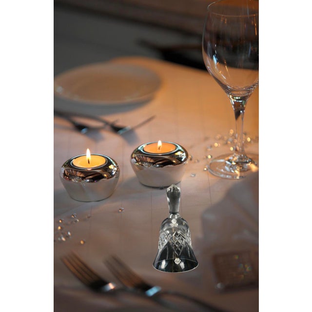 Baccarat French Art Deco Crystal Bell attributed to Cristalleries de Baccarat, 1940s For Sale - Image 4 of 10