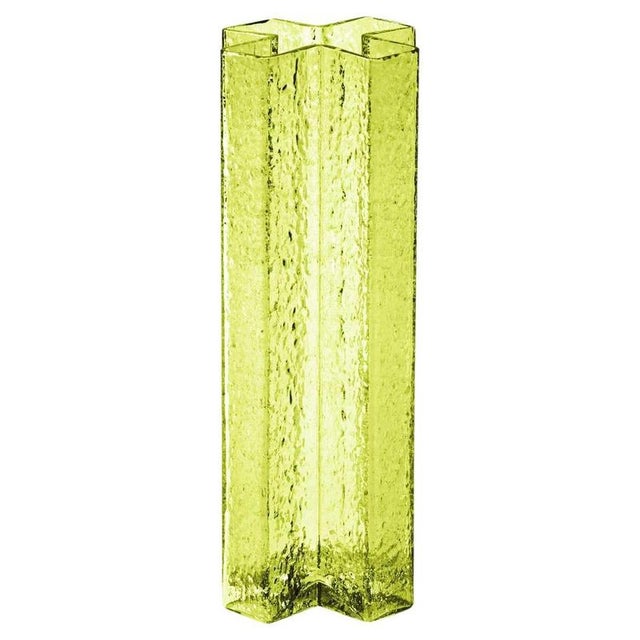 Cross Blown Glass Vase by Bodil Kjaer for Cassina For Sale - Image 6 of 6