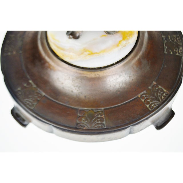 Vintage Art Deco Brass and Onyx Ashtray Stand Chairish