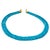 Modern 345 Carat Natural Sleeping Beauty Turquoise Necklace, Four Strand 14 Karat Gold For Sale - Image 3 of 8