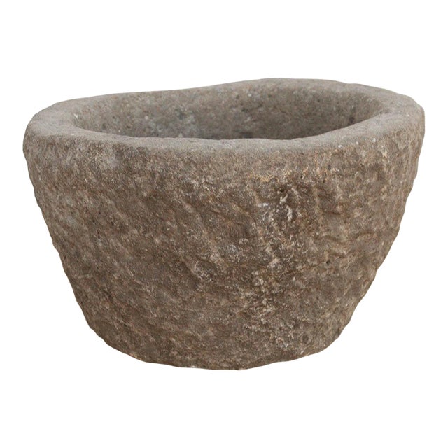 Large Stone Apothecary Mortar Bowl For Sale