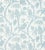 Sample - The House of Scalamandré Balinese Peacock Wallcovering, Sky For Sale