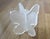 1980s Lion in Frost Style Lucite Butterfly Wing Shape Mid-Century Coffee Table Base For Sale - Image 13 of 16