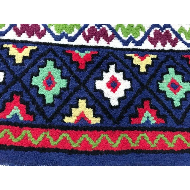 Large Vintage North African Tunisian Rug For Sale - Image 12 of 18