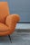 Armchair Velvet Orange by Gigi Radice for Minotti Italia, 1950s For Sale - Image 10 of 14