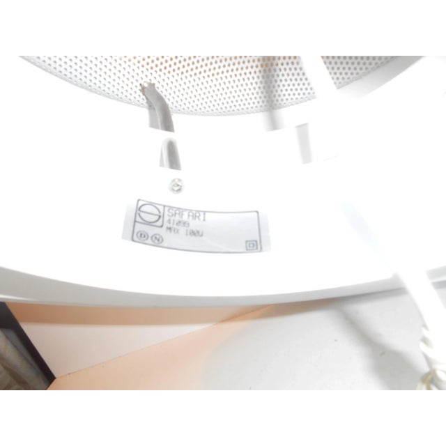 Danish White Safari Pendant Lamp by Christian Hvidt, Peter Hvidt, & Orla Molgaard for Nordisk Solar Kampagni, 1970s For Sale - Image 4 of 8