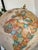 1980s Vintage Replogle Sepia Brown Table Top Rotating World Globe For Sale - Image 5 of 11