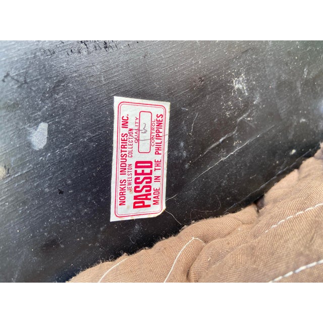 Stone 1980s Tessellated Marble Console or Entry Table Norkis Furniture Philipphines For Sale - Image 7 of 7