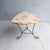 Mid-Century Forged Triangle Formica Shape Coffee Table, 1950s For Sale - Image 13 of 18
