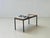 Vintage Minimalist Table in Wood Veneer with Steel Frame, 1980s For Sale - Image 12 of 16