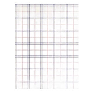 The House of Scalamandré Ezra Plaid Wallpaper, Pansy For Sale