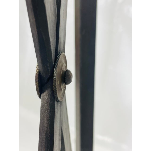 Pair of Sculptural Bronze & Steel Stands by Marcello Mioni, Italy, 1970s For Sale - Image 14 of 18