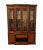 Century Furniture Solid Cherry Traditional Style 64" Breakfront Lighted Display China Cabinet For Sale In Kansas City - Image 6 of 12