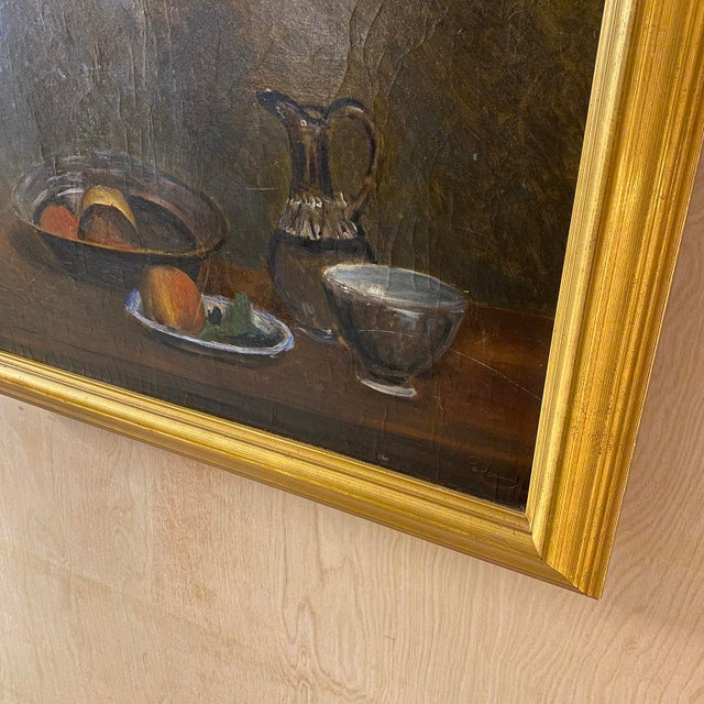 Brown 20th Century Fruit Still Life Painting For Sale - Image 8 of 14