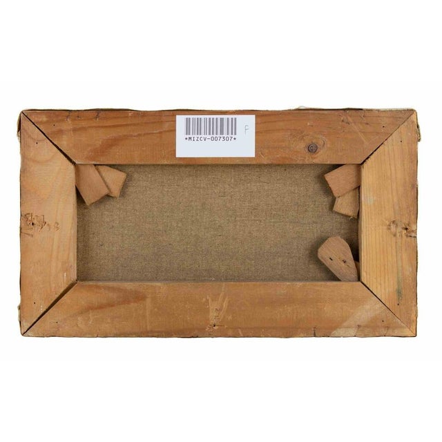 Francesco Settimj, Mountain Landscape, Oil Painting, Mid-20th Century For Sale - Image 4 of 5