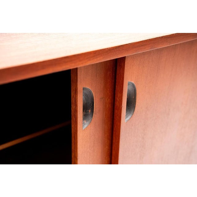 Scandinavian Sideboard in Teak, 1960s For Sale - Image 9 of 18