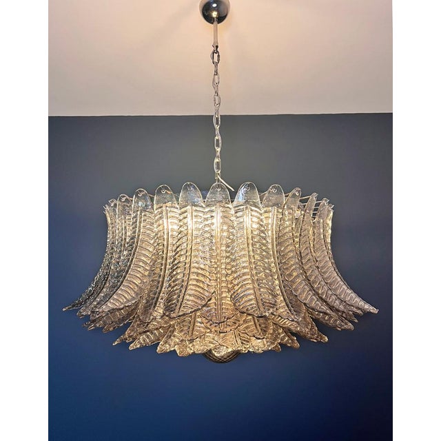 Large Murano Glass Chandelier, 1990 For Sale - Image 15 of 18