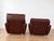 Vintage Burgundy Leather Lounge Chairs by Svend Skipper, Denmark For Sale - Image 6 of 11