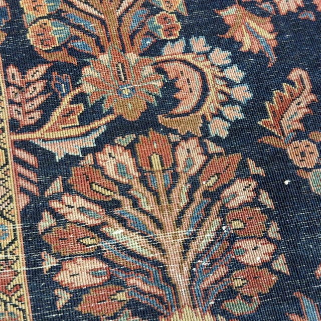 Textile Sauruk Floral Medallion Rug by Ignoto for Ignoto For Sale - Image 7 of 11