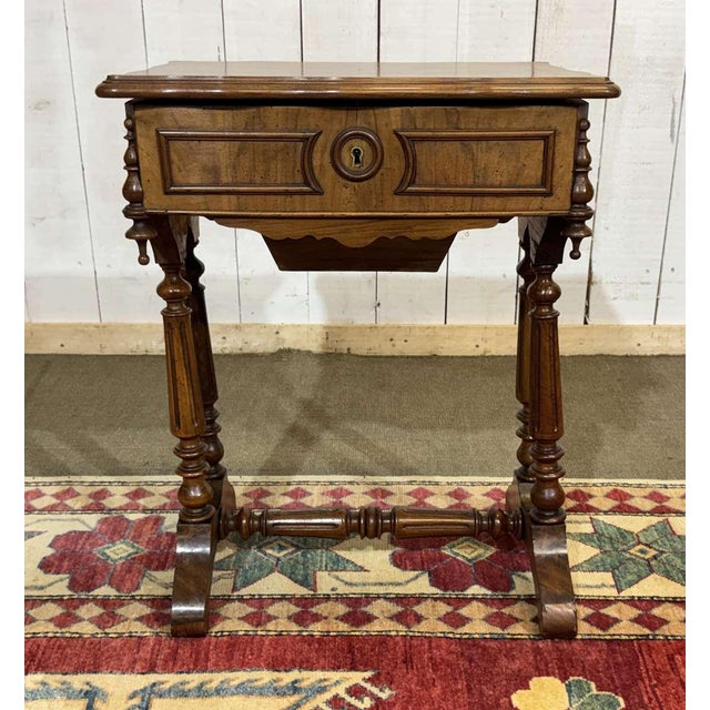 19th Century Walnut Dressing Table For Sale - Image 17 of 18
