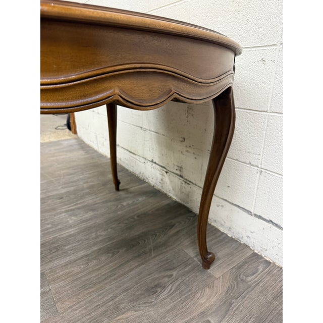Vintage Drexel Basque Provincial Collection French Louis XV Style Dining Table For Sale - Image 9 of 18