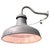 Metal Large Vintage Industrial Wall Light in Grey Metal, 1950 For Sale - Image 7 of 7
