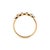 Early 21st Century 18k Yellow Gold 1.26ct Cushion Lab Grown Diamond Shared Prong Wedding Band Ring, Size 7.5 For Sale - Image 5 of 8