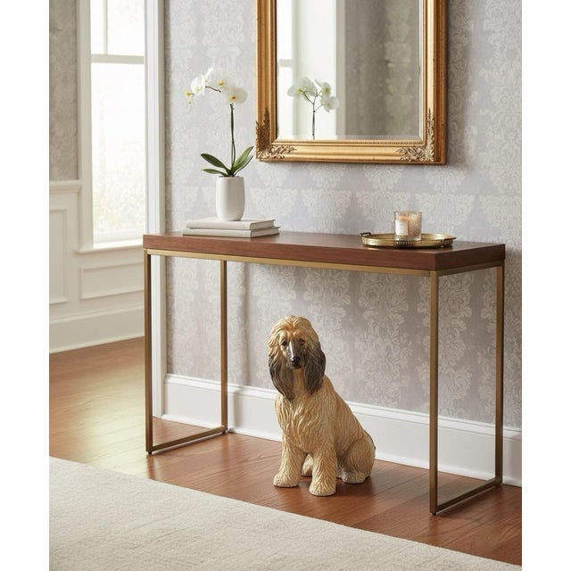 Monumental Glazed Afghan Hound Figure, Made in Italy For Sale - Image 10 of 10